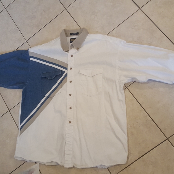 Panhandle Slim Other - Vtg panhandle slim western shirt sz.xl